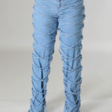 Tied Up Jeans
