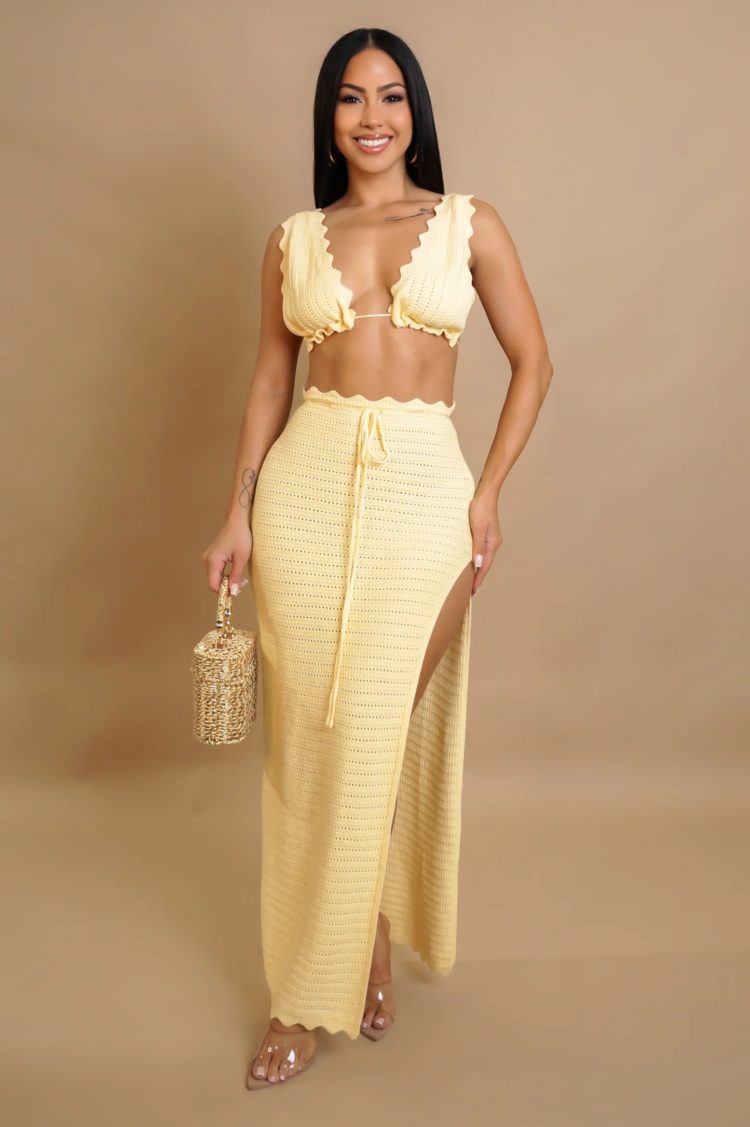 Another Beach Day Skirt Set