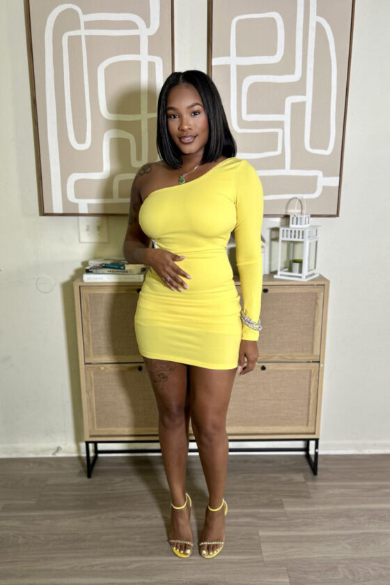 Lemon drop mini dress - Image 2