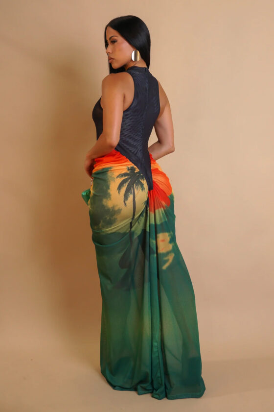 Tropical Sunset Maxi - Image 2