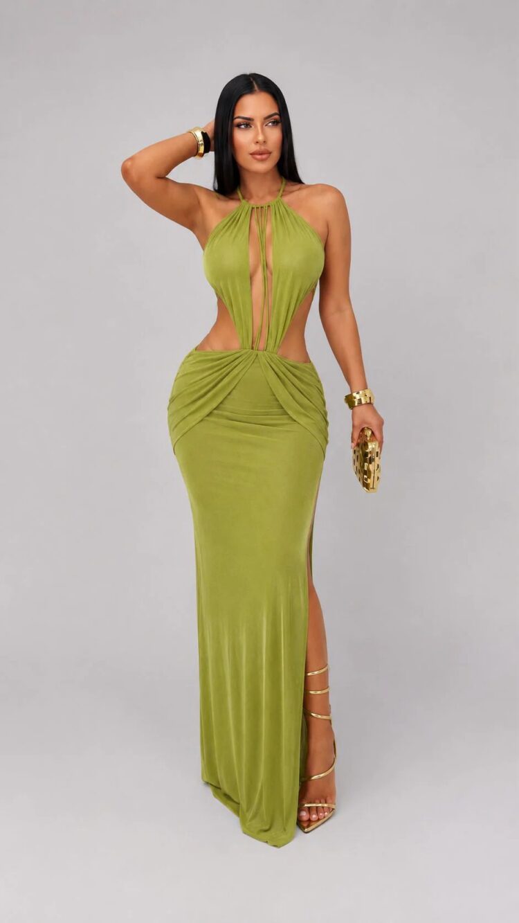 Olive Allure Maxi
